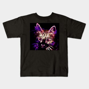 Cute Cat Kids T-Shirt